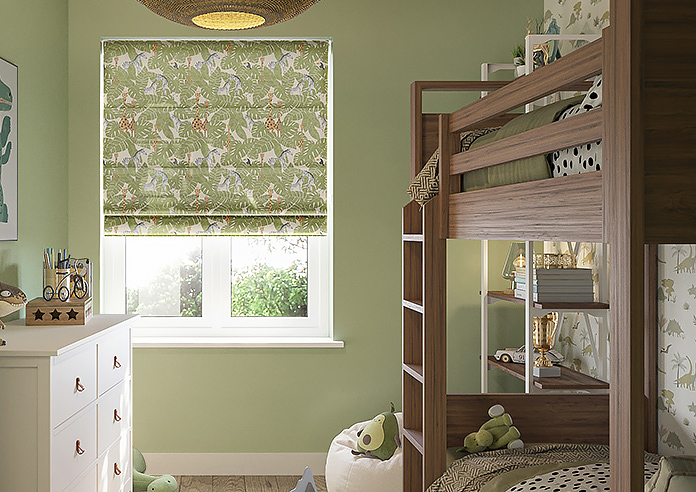 Wild Thing, Leaf - Roman Blind - Image 3